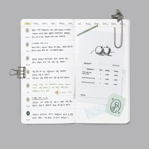 Slim Pocket Weekly Plan Note - Image 9