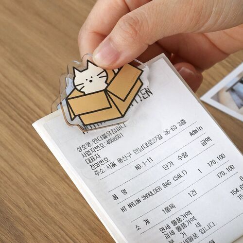 Doodle Double-Sided Acrylic Clip - Image 18