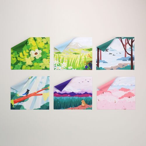 Seattle Scenery Screen Cloth