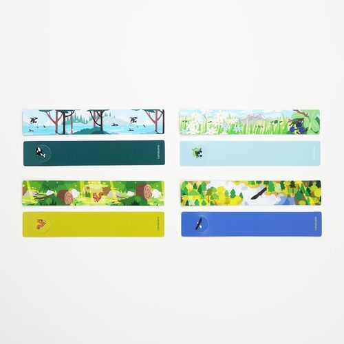 Ocean Orcas, Daisy Meadow, Woodland Squirrels, Forest Eagle, and related solid-color sections are arranged in a clear grid.