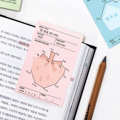 30pcs Dot to Dot Tear-off Bookmark Set
