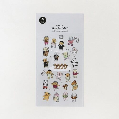 Everybody Dance Deco Sticker