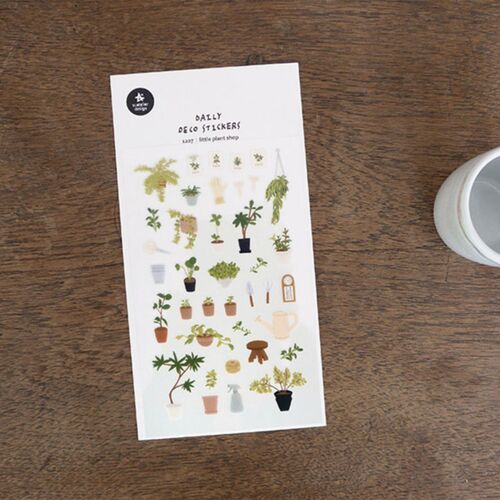 Little Plant Shop Deco Sticker