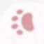 2pcs Handle Plate Set, 04 Cat Paws