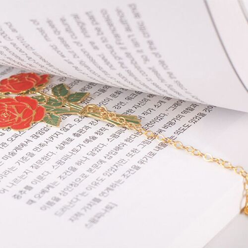 Sunflower bookmark card shows two yellow blooms, green leaves, gold edging, and a sunflower charm.