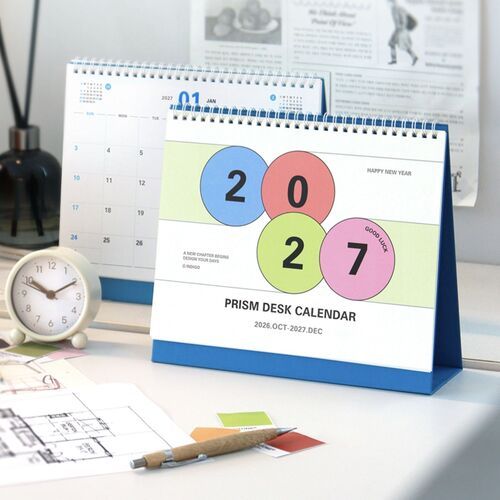 2027 Prism Desk Calendar