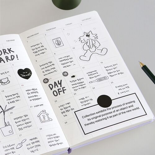Lined pages provide a simple writing surface for longer entries, lists, reflections, and extra planning notes.