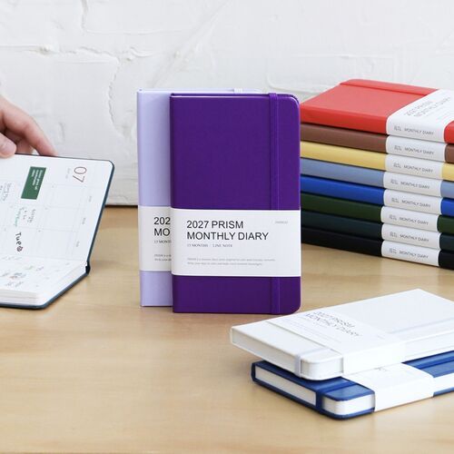 2027 Prism Slim Monthly Planner