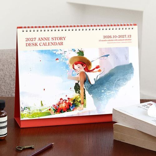 2027 Large Anne Story Desk Scheduler