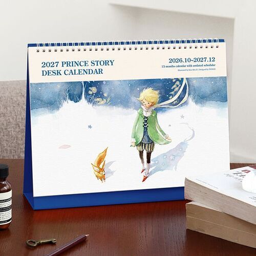 2027 Large Prince Story Desk Scheduler