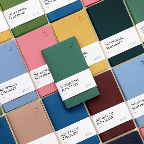 2027 Slim Official Monthly Scheduler