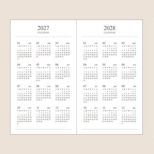 Lined note pages offer evenly spaced writing guides with approximately 7 mm between lines.