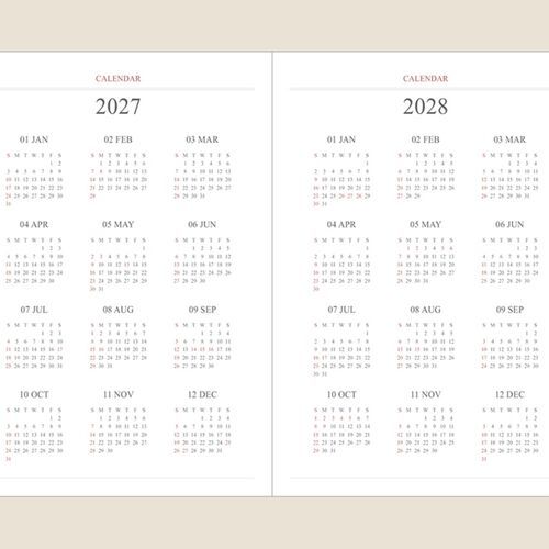 A vacation-themed spread shows how the lined and grid pages can hold travel notes and images.
