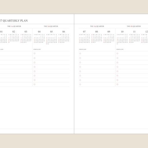 A Green Mousse cover is positioned beside a laptop, showing how the scheduler fits a workspace routine.