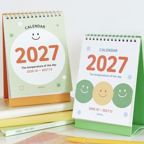 2027 The Temp of the Day Desk Calendar