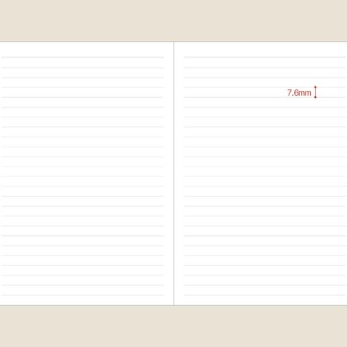 An April spread includes checklist-style notes, time entries, and a clearly organized weekly structure.