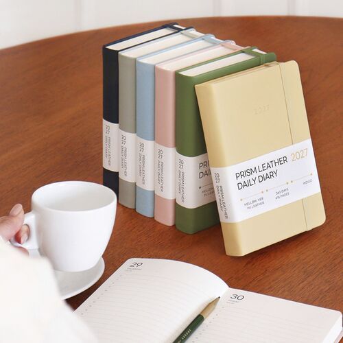 2027 Prism 365 Days B6 Leather Daily Planner