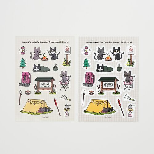 Side-by-side v1 examples clearly show the difference between transparent sheets and removable sheets with pale checkered backing.