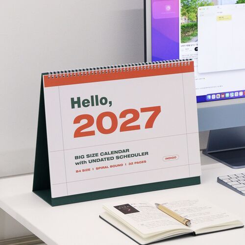 2027 Big B4 Desk Calendar