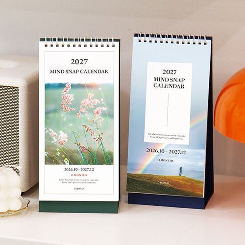 2027 Mind Snap Desk Calendar