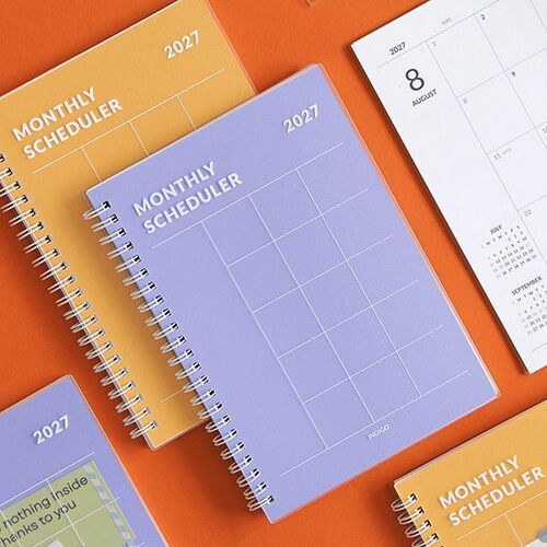 2027 Medium A5 Monthly Planner