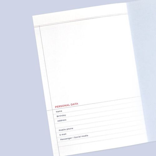 The June 2027 monthly spread includes large daily boxes, handwritten notes, arrows, stickers, and a project-planning section.