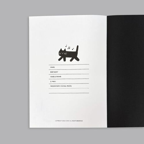 A colorful weekly spread features illustrated daily sections, playful lettering, and room for writing across each day.