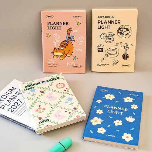 2027 Light Medium Ardium Planner