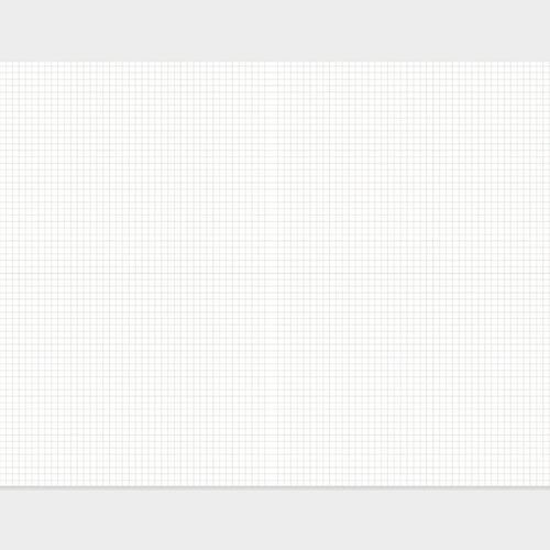 A full blank grid spread offers flexible space for diagrams, lists, notes, or journal entries.