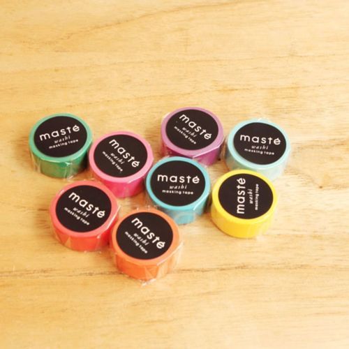 8pcs Bright Masking Tape Set - Image 3