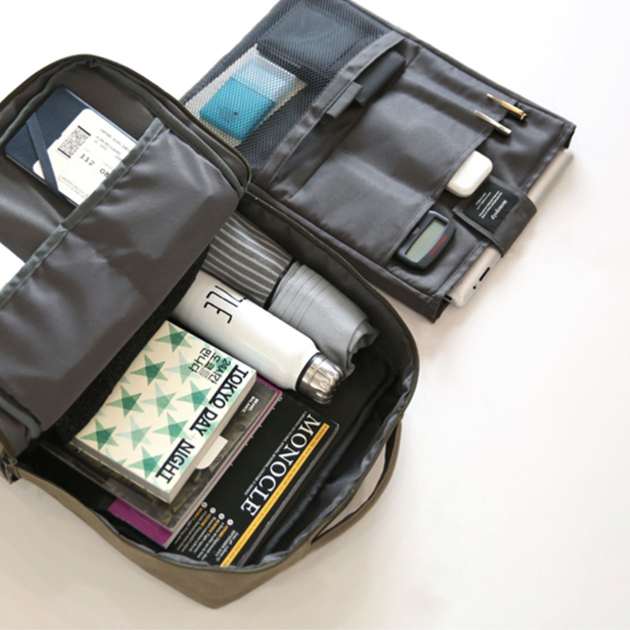 MochiThings Herringbone Organized Backpack