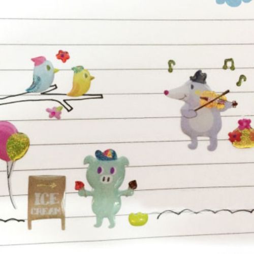 Animal Friends Deco Sticker - Image 9