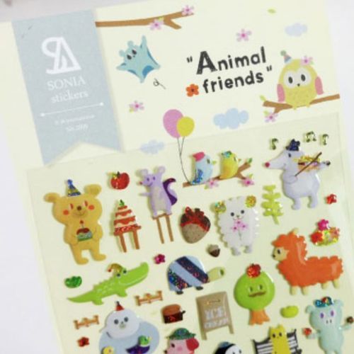 Animal Friends Deco Sticker - Image 3