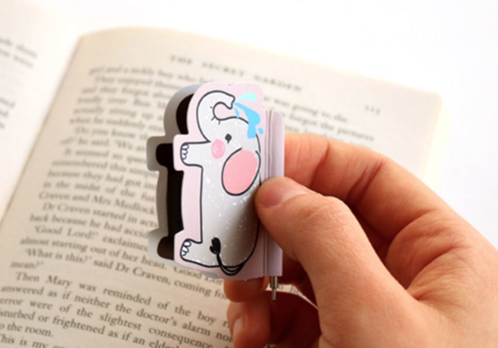 Animal Magnetic Bookmark Pen