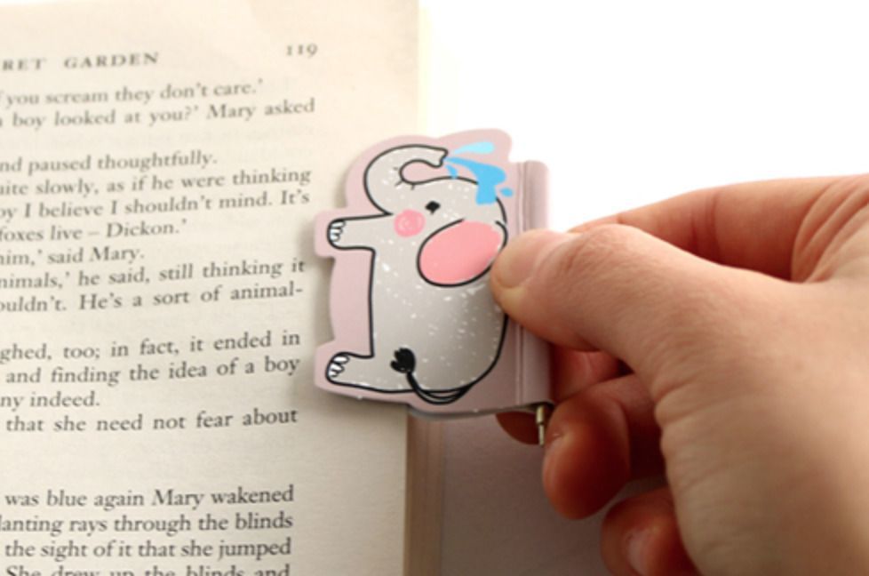 Animal Magnetic Bookmark Pen