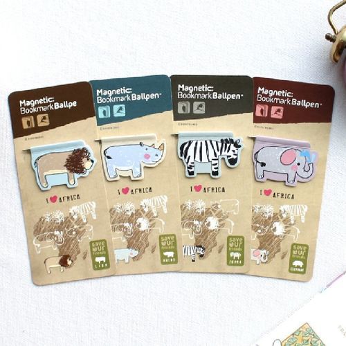 Animal Magnetic Bookmark Pen - Image 10