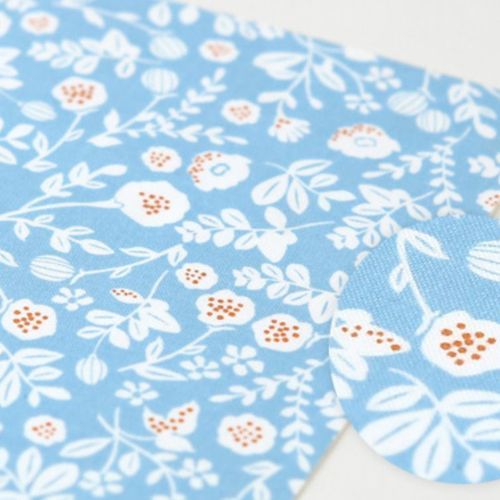 Beach Flower A4 Fabric Sticker - Image 3