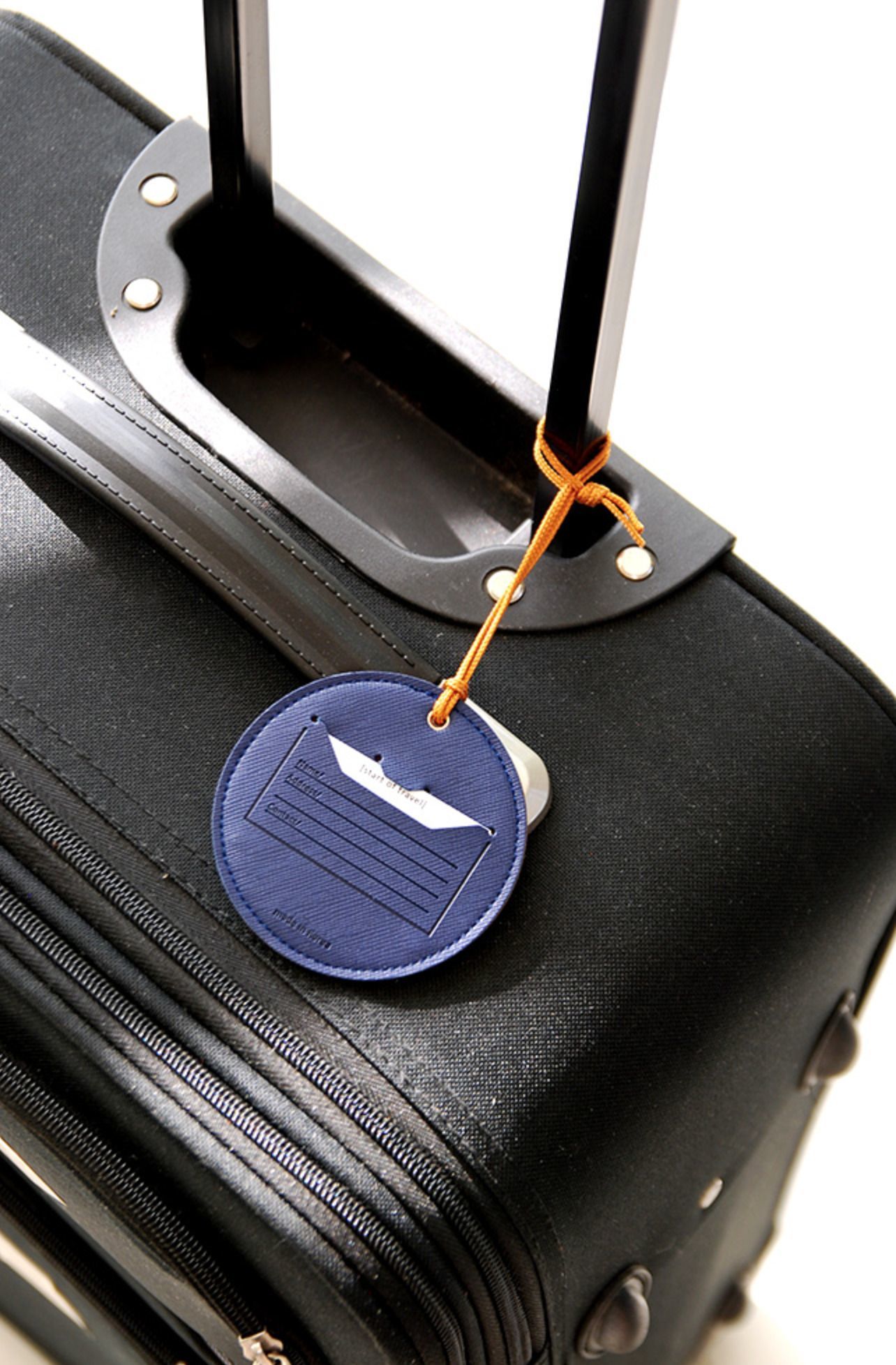 MochiThings Round Leather Luggage Tag v2