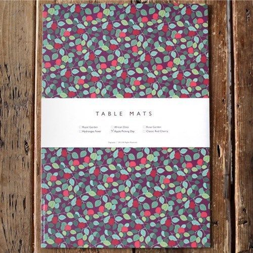 MochiThings 12pcs Pattern Paper Table Mat