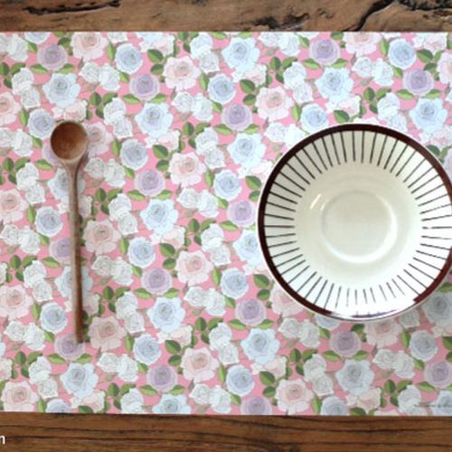 MochiThings 12pcs Pattern Paper Table Mat