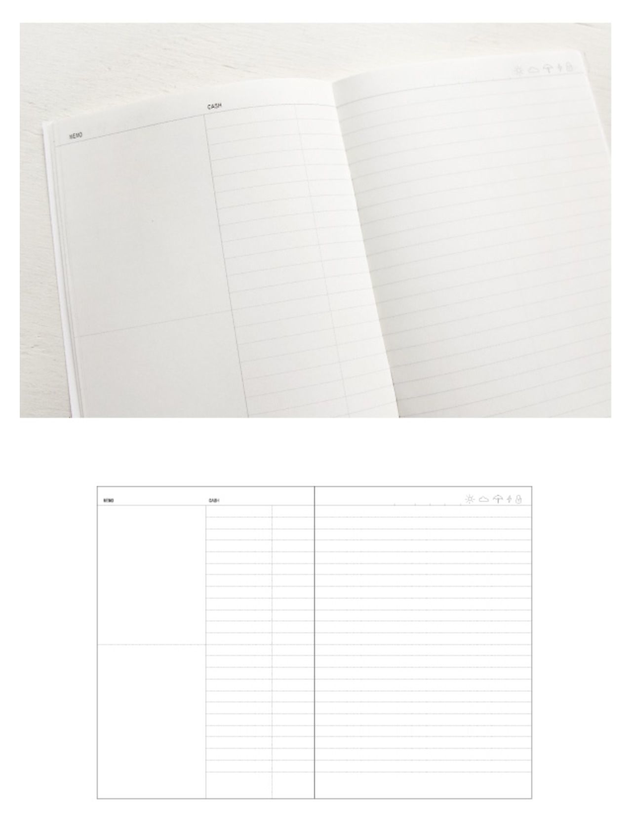 MochiThings Voyage Travel Planner Refill Notebook