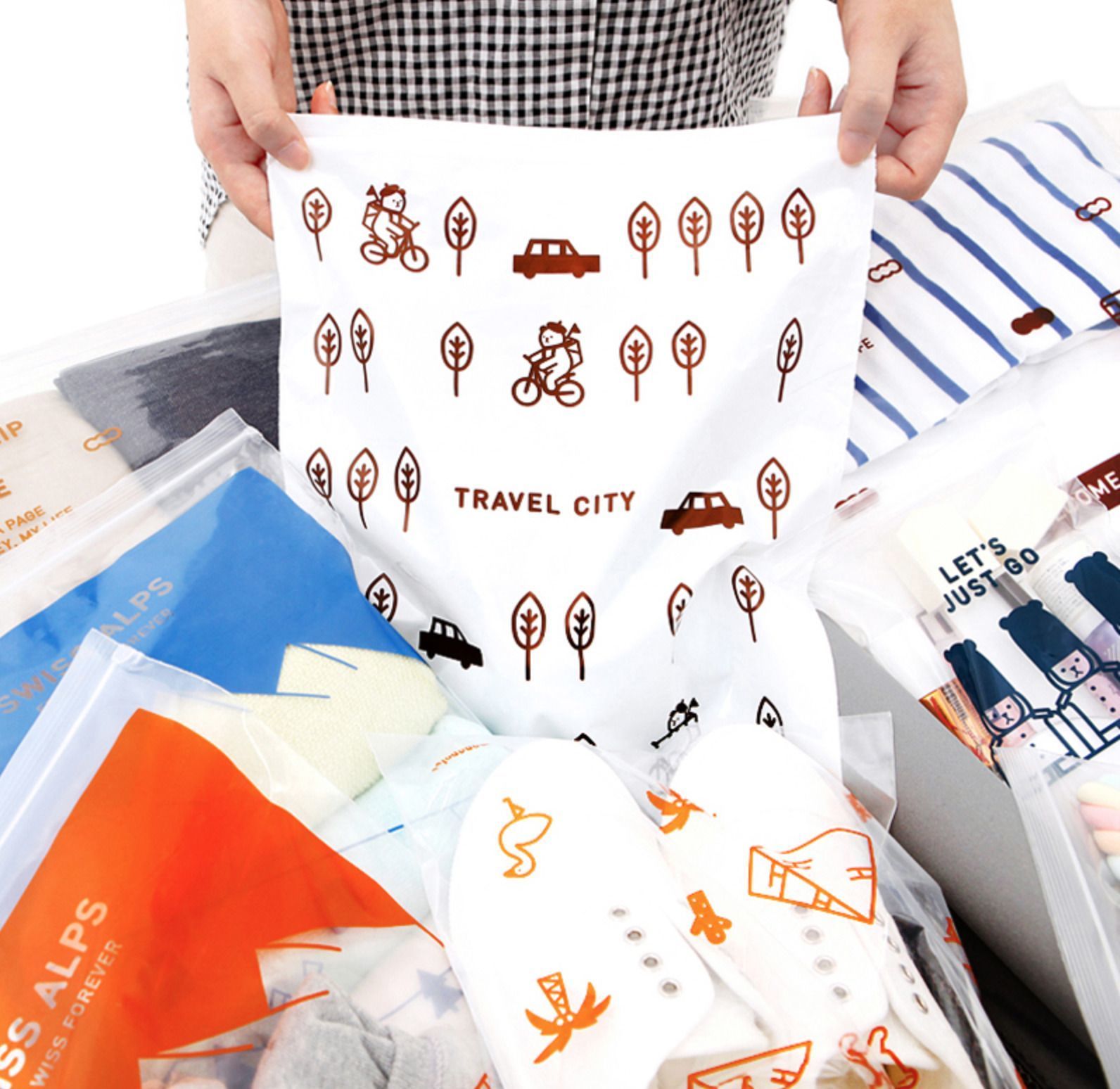 Business Travel Pouch Set