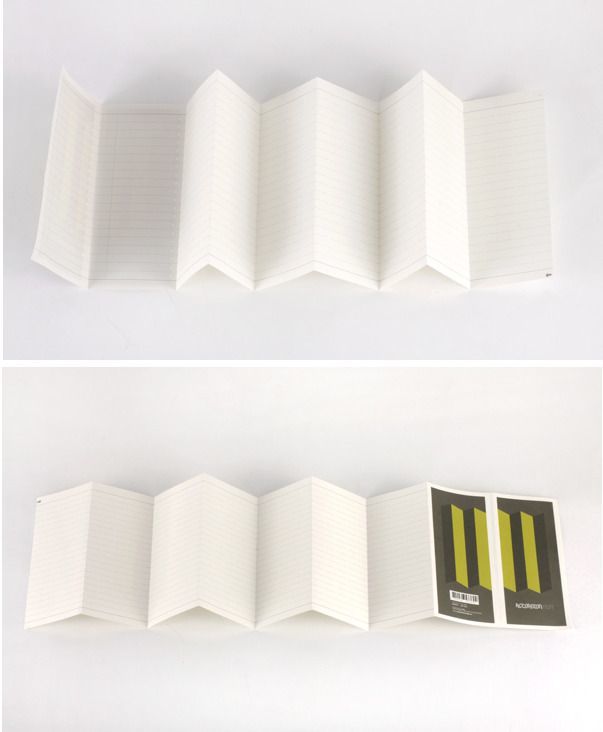 Accordion Notebook