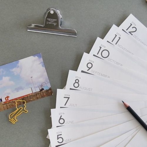 2016 Large Desk Monthly Planner - Image 6