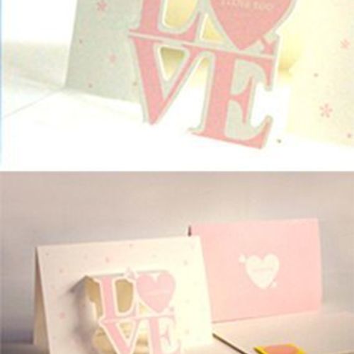 Love Pop Up Card