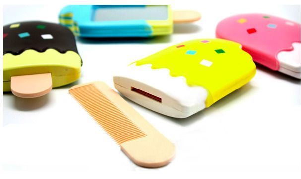 Bitten Ice Cream Bar Mirror Set
