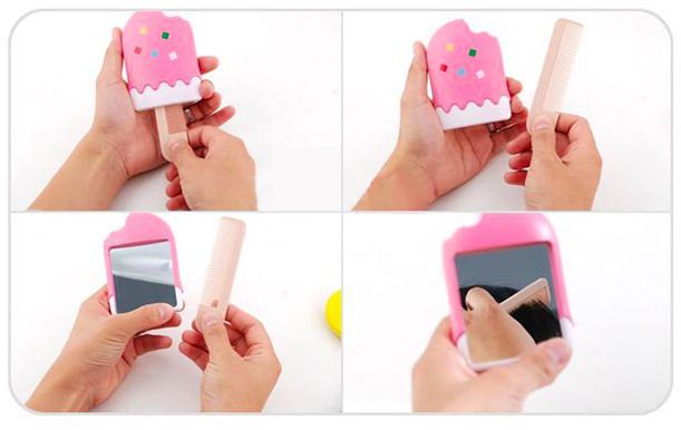 Bitten Ice Cream Bar Mirror Set