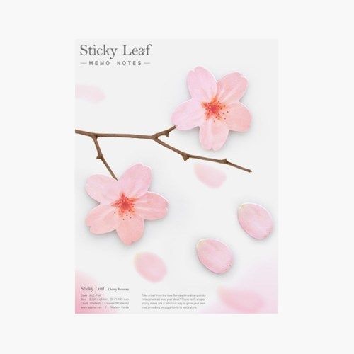 Large Cherry Blossom Sticky Note