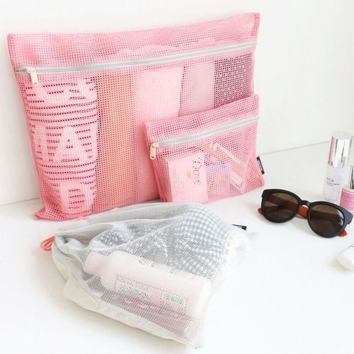 MochiThings Mesh Travel Pouch Set