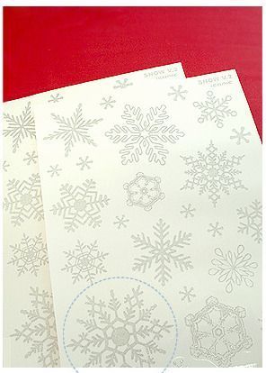 Snowflake Window Sticker